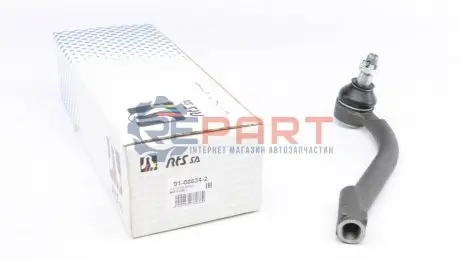 Наконечник тяги рульової (L) Hyundai Santa Fe I/II 03-12/ix55 08-/Kia Sorento II 09- RTS 91086342 Купити в Україні