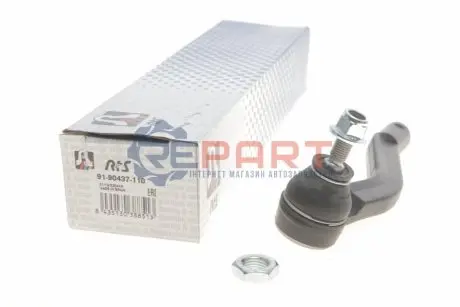 Наконечник тяги рульової (R) Renault Koleos 08- (L=181mm) RTS 9190437110 Купити в Україні