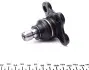 Фото Опора кульова (передня/знизу) Citroen C2 03-12/C3 02-/Peugeot 1007 05- (d=18mm) RTS (9300586056) зображення 5