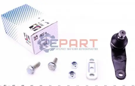 Фото Опора кульова (передня/знизу) Audi 80/Coupe 78-88/VW Passat 73-88/Santana 81-84 (d=17mm) RTS (9300909056) зображення 1