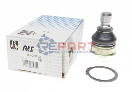 Опора кульова (передня/знизу) Kia Rio/Picanto 11-/Soul 09-/ (d=18mm/d=40.15mm) RTS 9308810 Купити в Україні