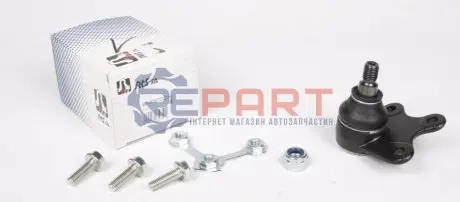 Опора кульова (передня/знизу/L) Audi A2 00-05/Seat/Skoda Fabia 99-14/Roomster 06-15/VW Polo 01 RTS 9395910256 Купити в Україні