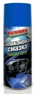 0.4л SILICONE SPRAY силіконова мастило (аерозоль від примерзання дверних ущільнювач. змащування замків, дверних петель, пласт.механізмів) RUNWAY RW6085 Купити в Україні