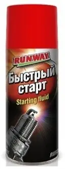 0.4л Ефір для запуску двигун. (аероз) RUNWAY RW6087