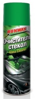 0.5л GLASS CLEANER Засіб для очищення скла (аерозоль) RUNWAY RW6088 (фото 1)