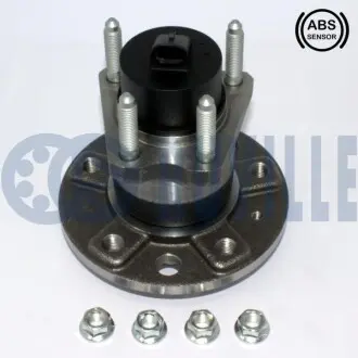 Підшипник маточини (задньої) Opel Astra G/Combo/Meriva/Vectra A/B (+ABS) 5 отв. 1,2-3,0 85- (к-кт) RUVILLE 220333 Купити в Україні