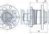 Підшипник маточини (задньої) Audi A6 97-05 RUVILLE 220724 (фото 2)