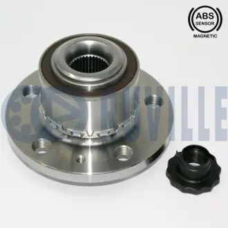 Подшипник ступицы (передней) Skoda Fabia 99-/VW Polo 01- (+ABS) RUVILLE 220939 Купить в Украине