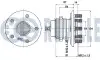Фото Підшипник маточини (задньої) Toyota Avensis 03-09/ Celica 99-06 RUVILLE (221119) зображення 2