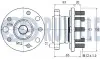 Фото Підшипник маточини (задньої) Jaguar X-Type 01-09 RUVILLE (221273) зображення 2