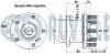 Фото Підшипник маточини (задньої) Subaru Forester 12/07- /Outback (BR), 06/09 RUVILLE (221353) зображення 2