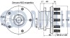 Подшипник ступицы (передней) Subaru Impreza 2.5 WRX STi 05-13 RUVILLE 221356 (фото 2)