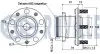 Фото Підшипник маточини (задньої) Mitsubishi Outlander/Jeep Patriot 06 RUVILLE (221366) зображення 2
