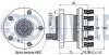 Підшипник маточини (задньої) Ford Mondeo 07-15 (+ABS) RUVILLE (221429) зображення 2
