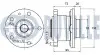 Фото VOLVO подшипник задн. ступицы CX60 08- RUVILLE (221431) изображение 2