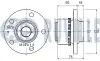 Фото Підшипник маточини (передньої) Skoda Fabia 99-14/Roomster 06-15 (+ABS) RUVILLE (221480) зображення 2