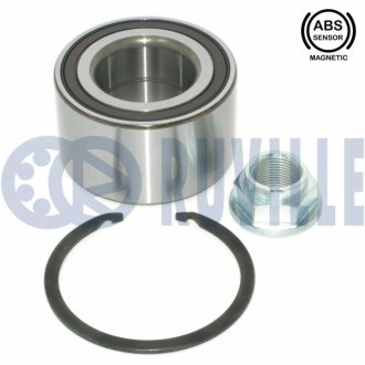 Подшипник ступицы (передней) Mazda 3 03-/5 05- (42x80x45) (+ABS) RUVILLE 221666