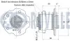 Фото Підшипник маточини (задньої) Renault Kadjar/Nissan Qashqai 13 RUVILLE (221844) зображення 2
