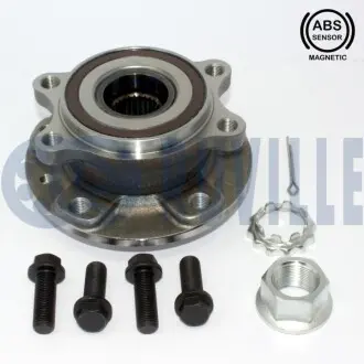 Підшипник маточини (передньої) Renault Kadjar 15-/Nissan Qashqai 13- (+ABS) RUVILLE 221862 Купити в Україні