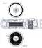 Фото Шків колінвалу BMW 1/3/5/X3 2.0D 02- (4PK+6PK) RUVILLE (520085) зображення 2