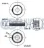 Фото CITROEN Шкив коленчатого вала Peugeot 306,406,605,XM,Xsara RUVILLE (520168) изображение 2