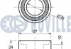 Ролик ГРМ Fiat Doblo 1.2 01- (натяжной) (57x24) RUVILLE 540047 (фото 2)