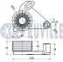Фото Ролик ГРМ BMW 3/5 2.4 D/TD 83-95 (натяжной) RUVILLE (540049) изображение 2