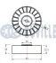 Ролик генератора VW LT/T4 2.5TDI (паразитний) RUVILLE (540274) зображення 2