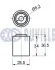 Фото Ролик ГРМ Kia Carnival 2.9 CRDi 01- (паразитний) RUVILLE (541172) зображення 2