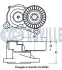 Фото Натяжник ременя генератора Fiat Scudo 2.0 16V 00-06 RUVILLE (541181) изображение 2