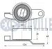 Фото Ролик ГРМ Land Rover Freelander 2.0DI 98-06 окреме постачання неможливе RUVILLE (541358) зображення 2