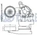 Фото FIAT Натяжной ролик A3 1.9-2.0TDI, Caddy, Golf V, Passat 2.0TDI, Touran 1.9-2.0TDI RUVILLE (541409) изображение 2