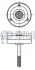 Фото Ролик генератора Skoda Fabia/Roomster/VW Fox/Polo 1.2 01- (паразитний) (76x24) RUVILLE (541460) изображение 2