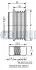 Фото Шків генератора Audi A4/A6/Skoda Superb/VW Passat 1.6-2.0/1.9/2.0TDI 96-05 (5PK) RUVILLE (541577) зображення 2