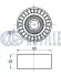 Фото Ролик генератора Audi A4/A5/A6/A7/A8/VW Phaeton/Touareg 2.7D/3.0D/4.2D 03- (паразитний) (65x26) RUVILLE (541620) зображення 2