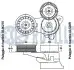 Фото Натяжник ременя генератора Ford Focus 1.8 TDCi 04-12 RUVILLE (541669) зображення 2