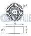 Фото Ролик генератора Jeep Patriot 2.0 CRD 07-17 (паразитний) (70x28) RUVILLE (541827) зображення 2
