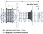 Фото FORD Шкив генератора Focus 1,8TDDi -05, Transit Connect 1,8TDDi/TDCi/DI -13 RUVILLE (541871) зображення 2