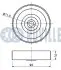 TOYOTA Ролик натяжний. COROLLA 2.0 D-4D 02 RUVILLE (541932) зображення 2