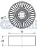 Ролик генератора VW Crafter 2.5TDI (паразитний) RUVILLE (542251) зображення 2