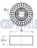 Фото Ролик генератора Alfa Romeo (паразитний) RUVILLE (542305) зображення 2