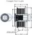 Фото Шків генератора Opel Astra J 1.7CDTI, 09/09 - 10/15, 81/92/96kw RUVILLE (542388) зображення 2