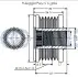 Фото Шкив генератора Mazda 3/6/CX-3/CX-5/CX-9 2.2D 12- RUVILLE (542524) изображение 2