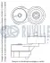 Фото Натяжник ременя генератора Hyundai Accent/Kia Cerato 1.6 CVVT 04- (31x76) RUVILLE (542593) зображення 2