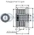 Фото Шків генератора Peugeot Partner 1.2 PureTech 19 RUVILLE (542632) зображення 2