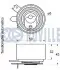 Ролик ГРМ Renault Kangoo 1.5 dCi 08- (натяжной) K9K 636/656/657 RUVILLE (542736) изображение 2