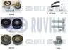 Фото Комплект ГРМ + помпа Opel Astra G/Renault Megane II 1.8 16V 98-05 (20x162z) RUVILLE (5500401) зображення 1