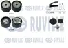 Фото Комплект ГРМ Renault Kangoo/Dacia Logan/Sandero 1.4/1.6 16v 01- (K4M) RUVILLE (550109) зображення 1