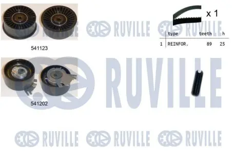 Комплект ГРМ Renault Trafic/Master 2.5dCi RUVILLE 550118 Купити в Україні