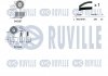 К-кт. ГРМ (рем.+2шт. ролик+крепеж) FIAТ Doblo 1.9 JTD RUVILLE 550133 (фото 2)